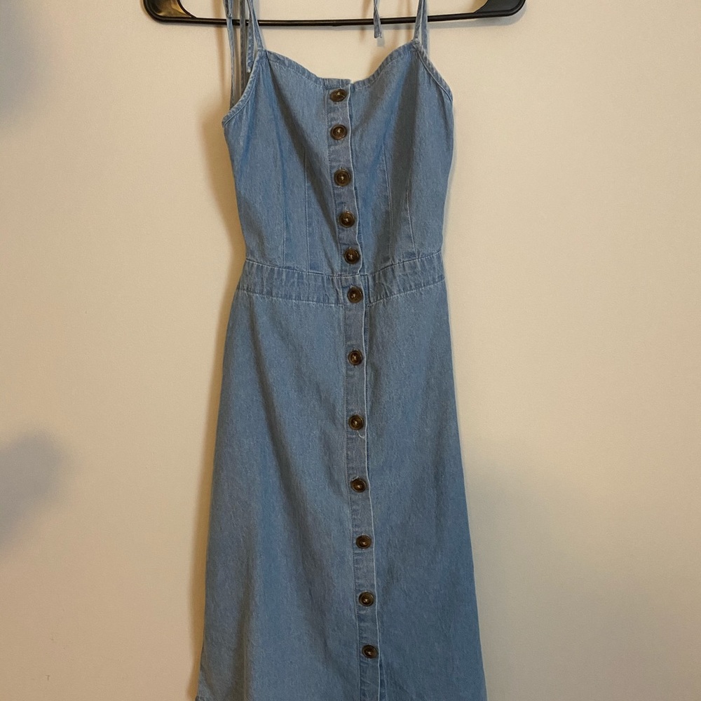 Jean dress forever 21
